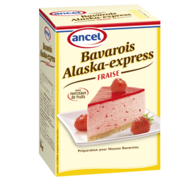 Bavarois alaska express fraise ancel - Condifa