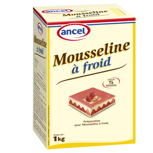 Crème mousseline à froid ancel - Condifa
