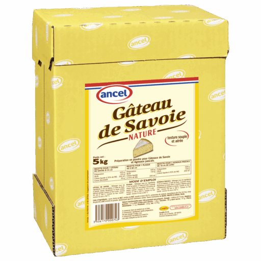 Préparation gâteau de savoie nature ancel - Condifa