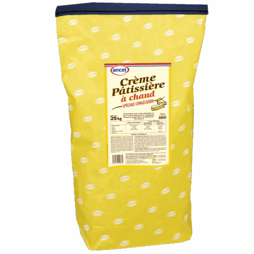 Crème pâtissière à chaud spécial congélation ancel - Condifa
