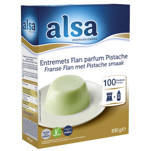 Entremets pistache