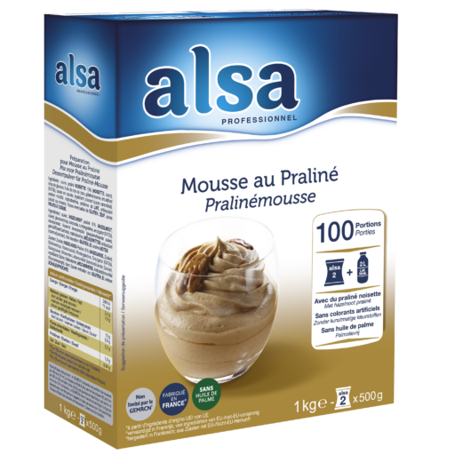 alsa mousse praline