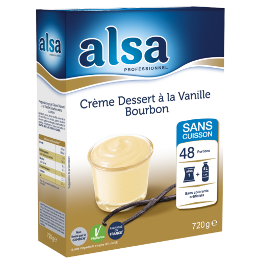 Crème Dessert à la Vanille Bourbon