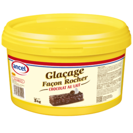 Glaçage façon Rocher Chocolat au lait - ancel - Condifa