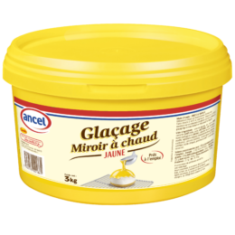 Glaçage Miroir à chaud Jaune ancel