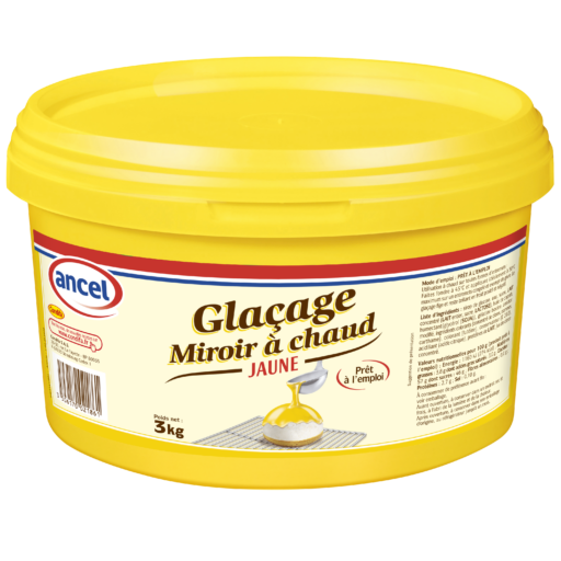 Glaçage Miroir à chaud Jaune ancel
