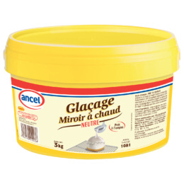 Glaçage miroir à chaud neutre ancel - Condifa