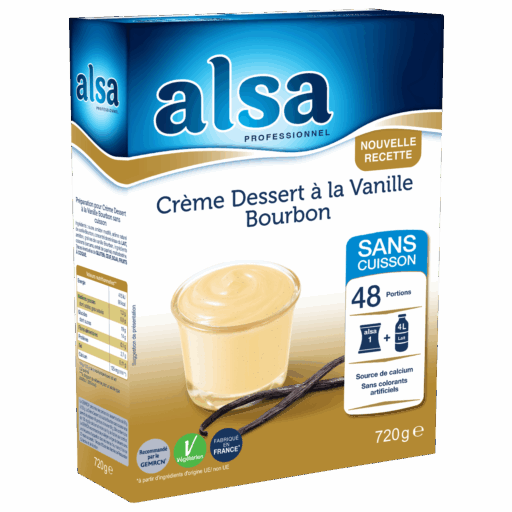 Crème Dessert à la Vanille Bourbon