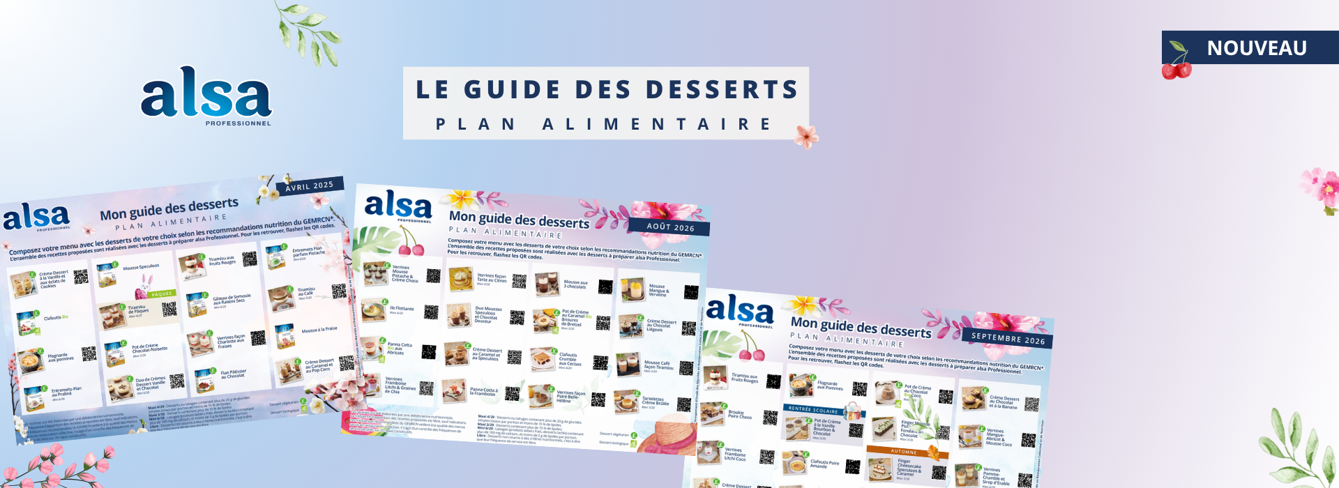 Guide des desserts été