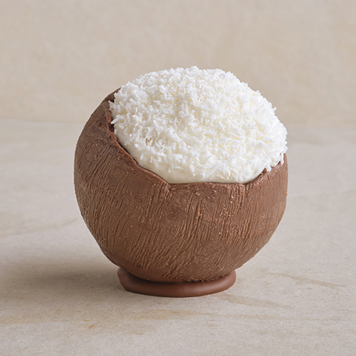 Trompe l'oeil noix de coco