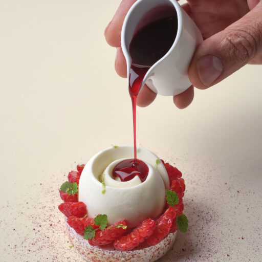 Pavlova à la noix de coco