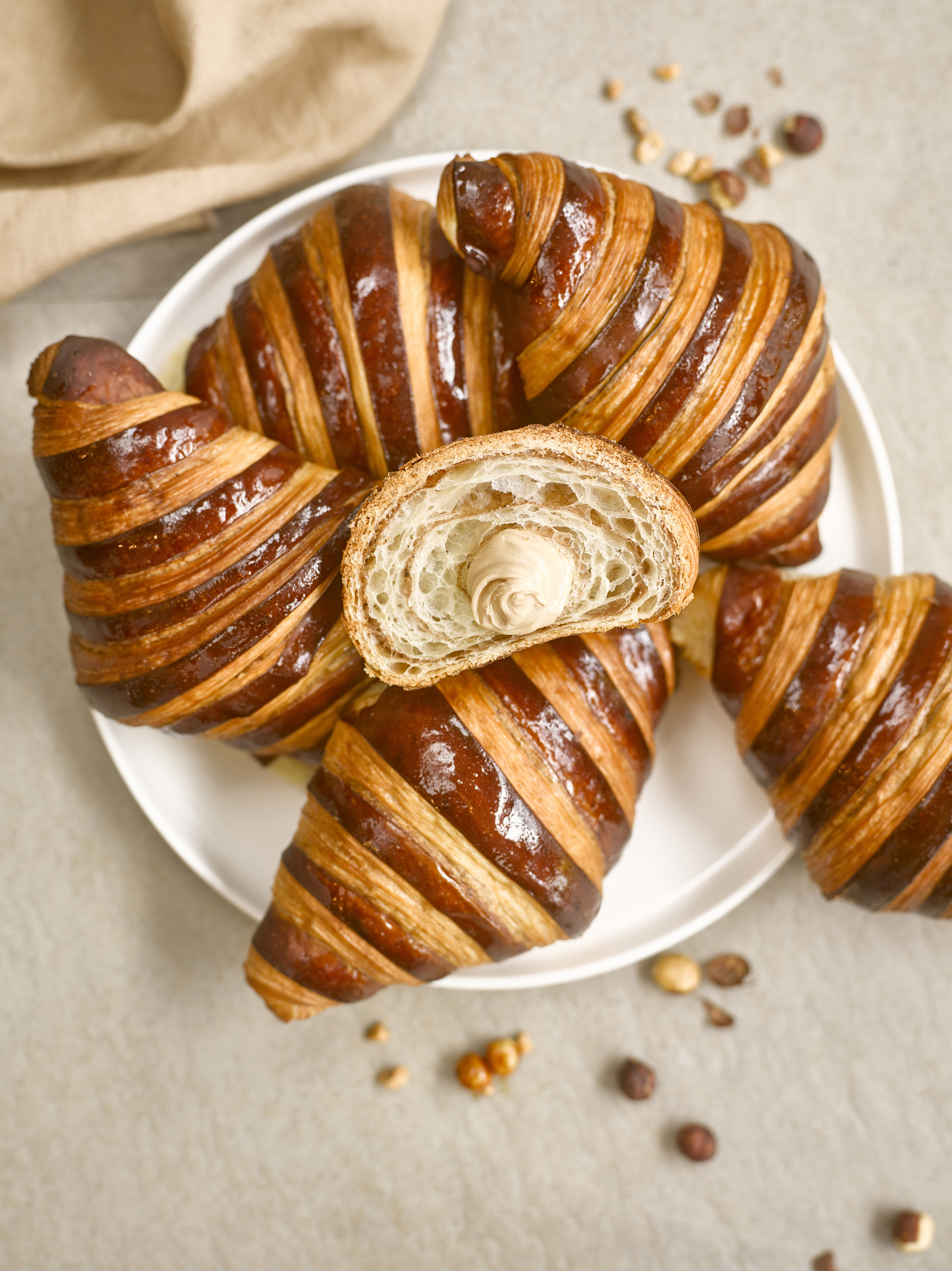 Croissants Noisette façon Bueno