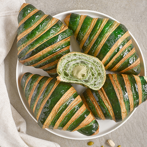 Croissants Pistache