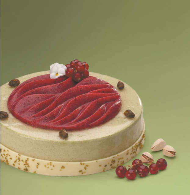Entremet pistache