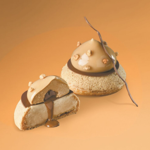 Le Chou Caramel Noisette - Sébalcé