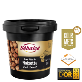 La Pure Pâte de Noisette du Piémont IGP Sébalcé testée par le jury de chefs de Gourmets de France