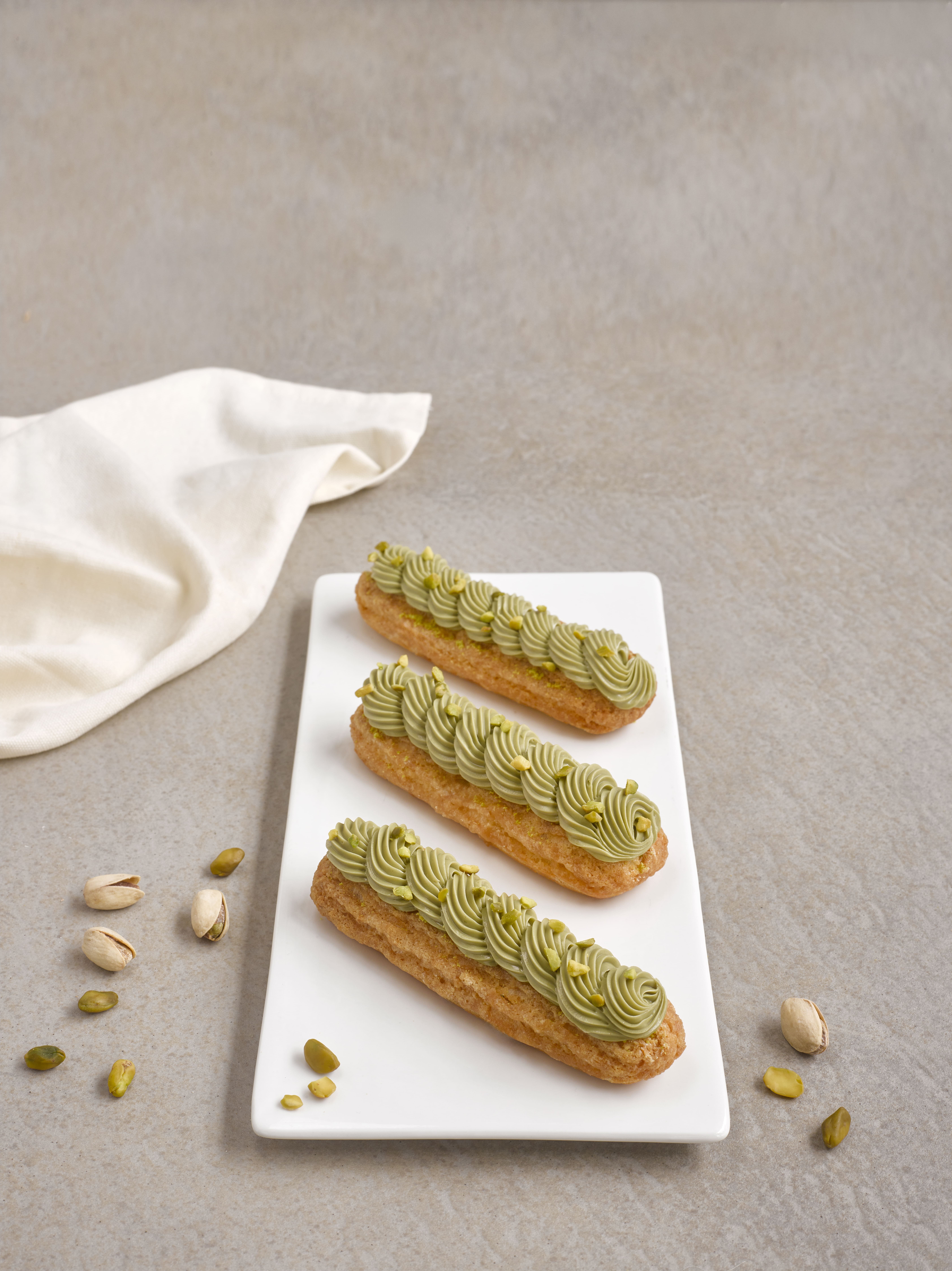 Éclairs Pistache