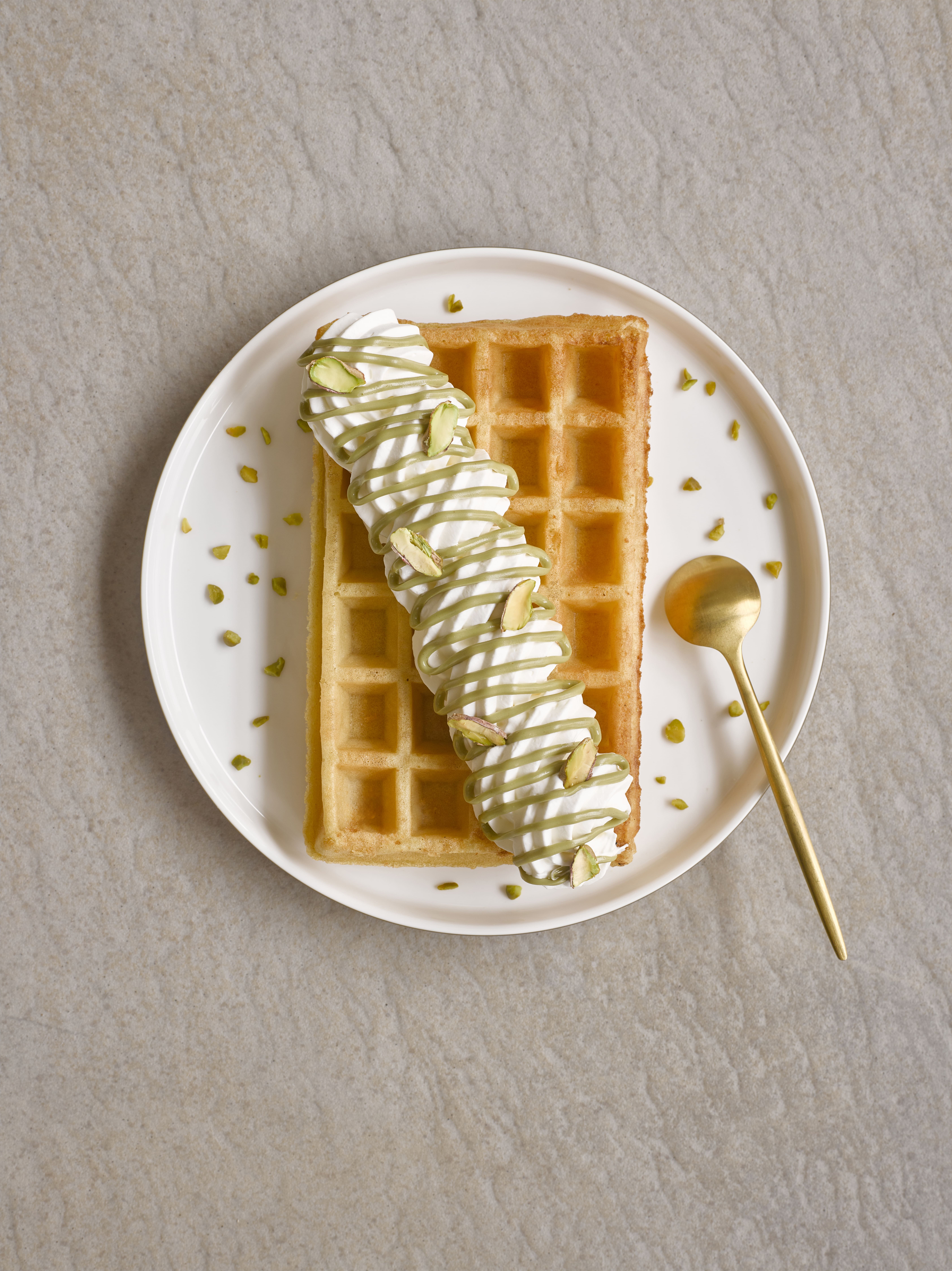 Gaufre Pistache