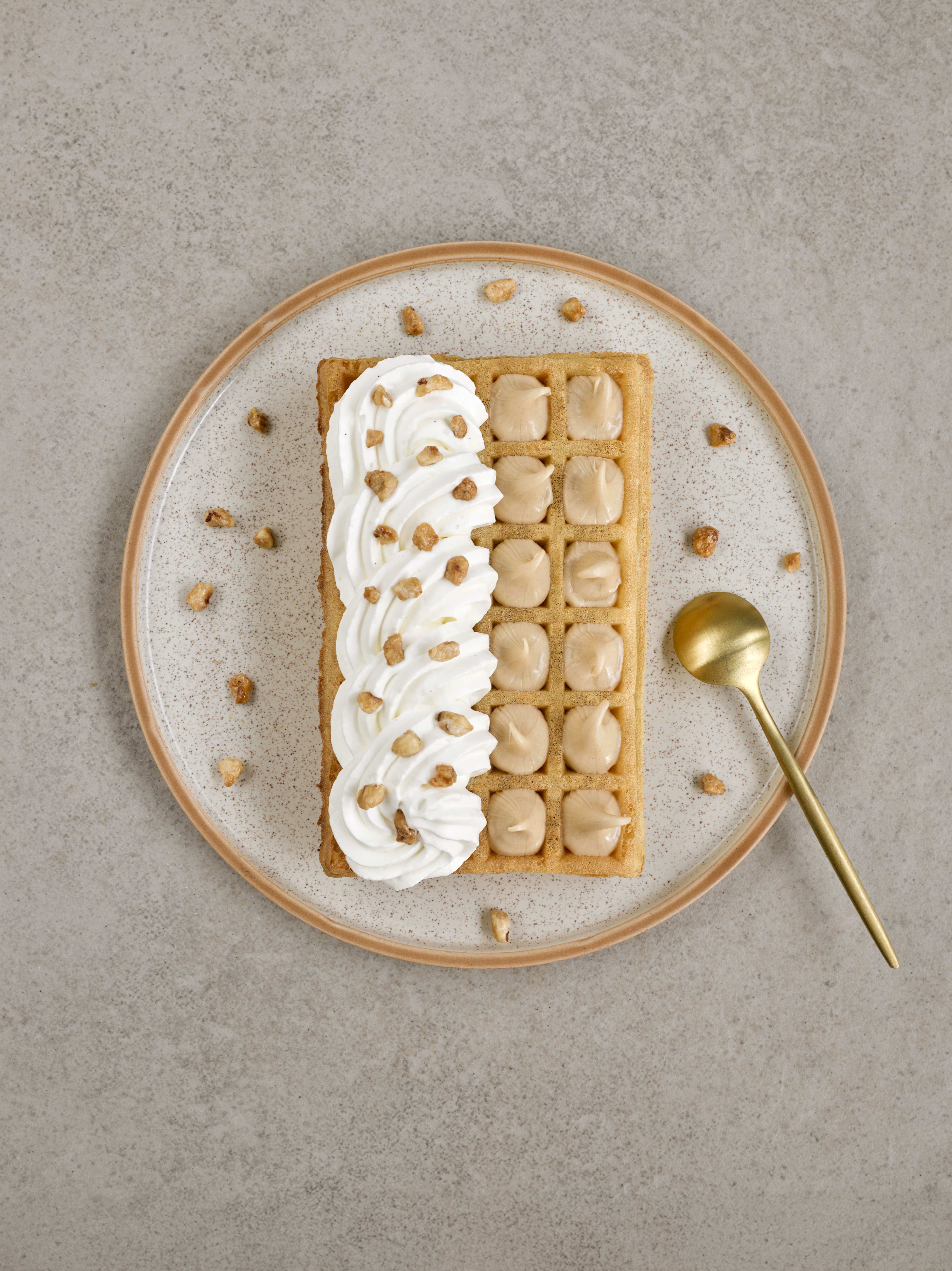 Gaufre Noisette façon Bueno