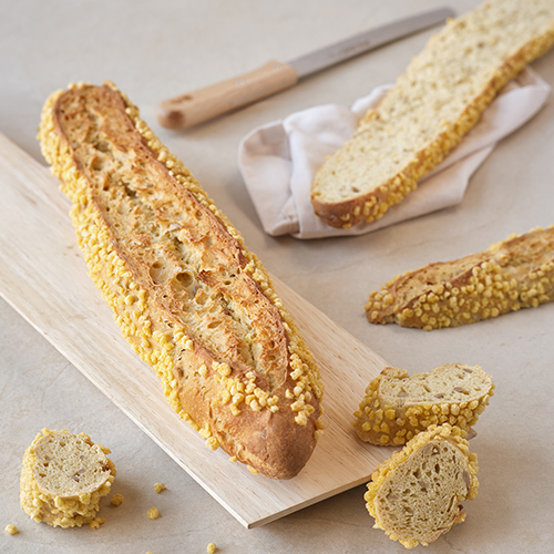 Baguette au Maïs et aux Graines de Tournesol