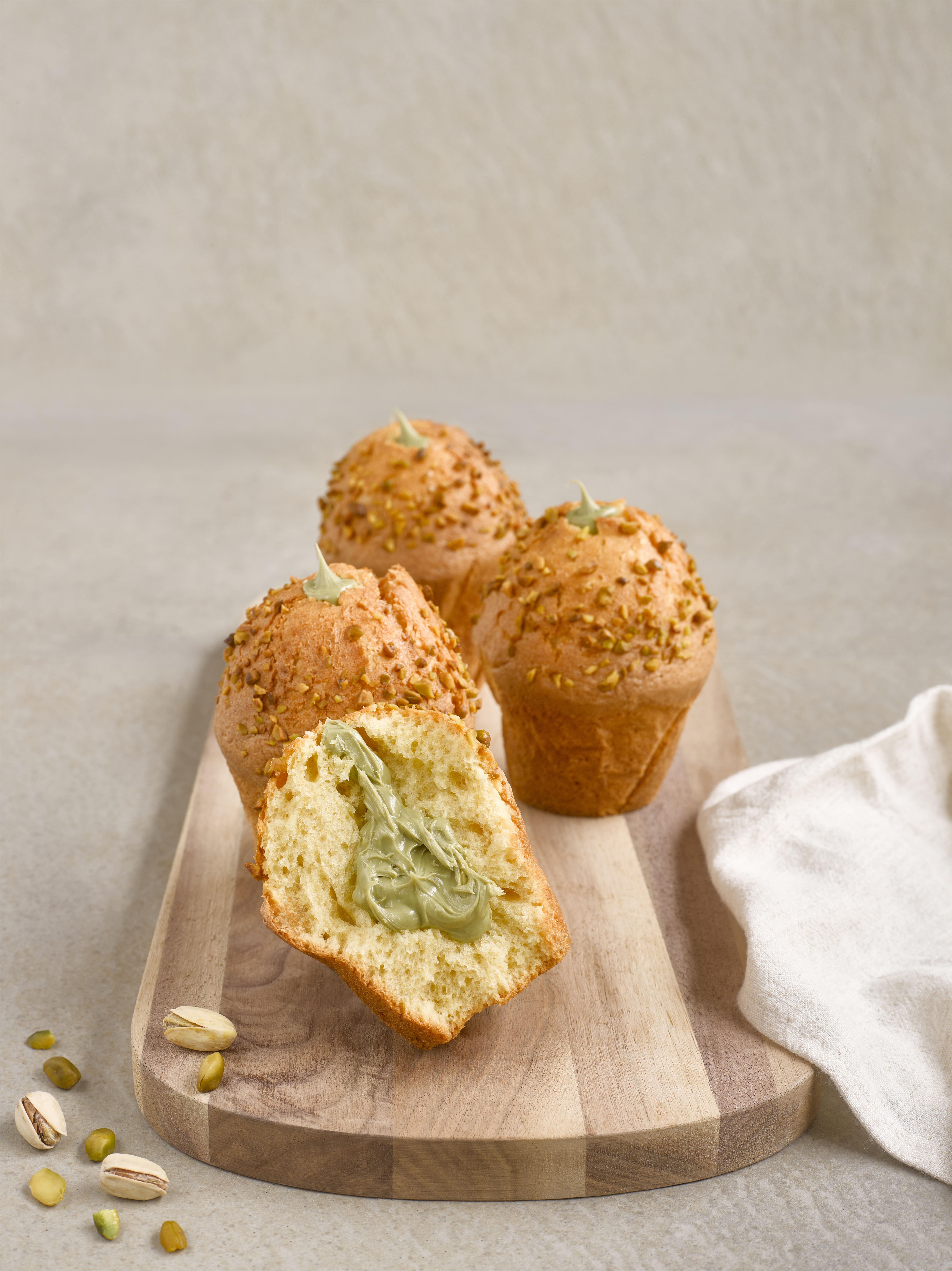 Muffins pistache