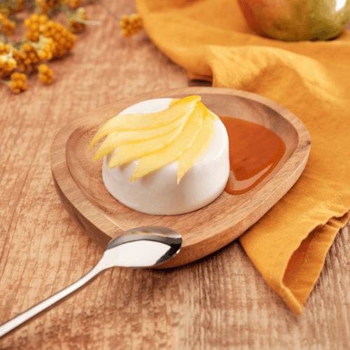 Panna Cotta à la Noix de Coco & Mangue-Abricot