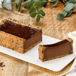 Flan Pâtissier au Chocolat façon Cookie - alsa professionnel