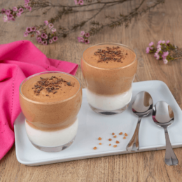 Verrine Mousse Caramel Beurre Salé & Fromage Blanc alsa Professionnel